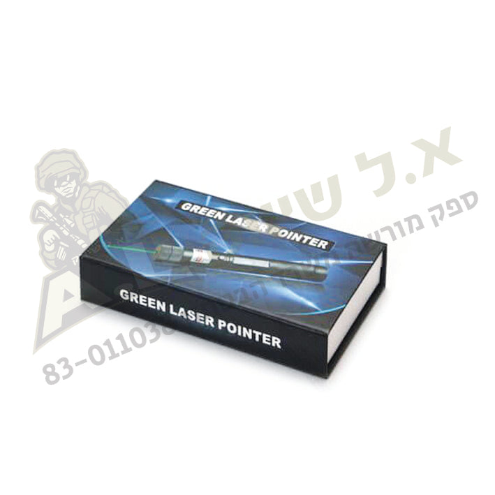 ציין לייזר ירוק עוצמתי נטען