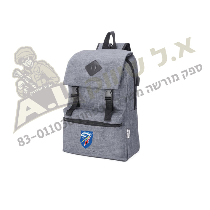 POLO DESIGN תיק גב למחשב שקע USB רצועות מעוצבות